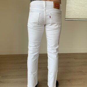 Levi Strauss 511 White Jeans W29 L30